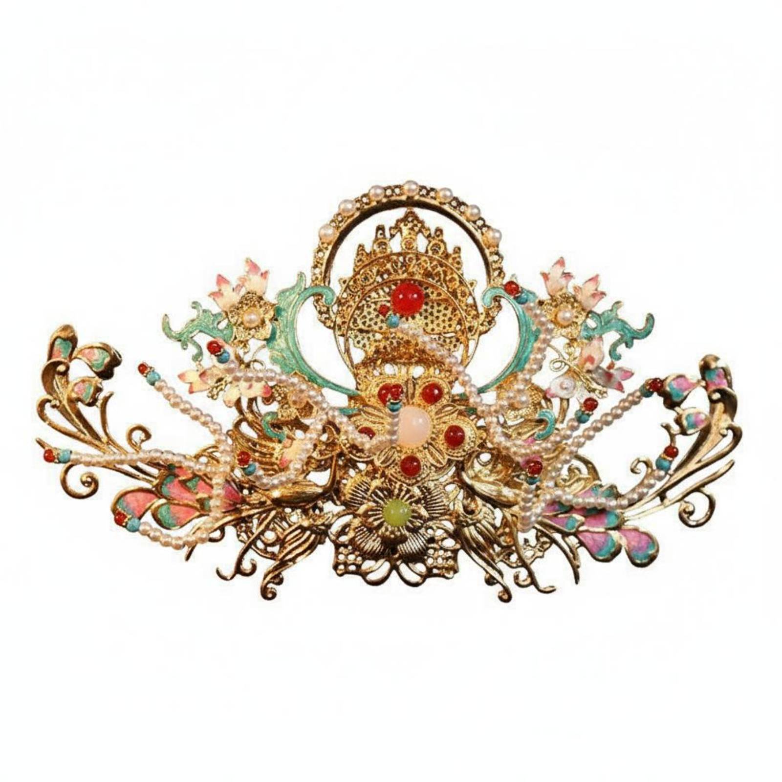 Women'S Accessories Designer - Traditionelle chinesische Haarkrone, feenhaft, ästhetisch, traditionelles