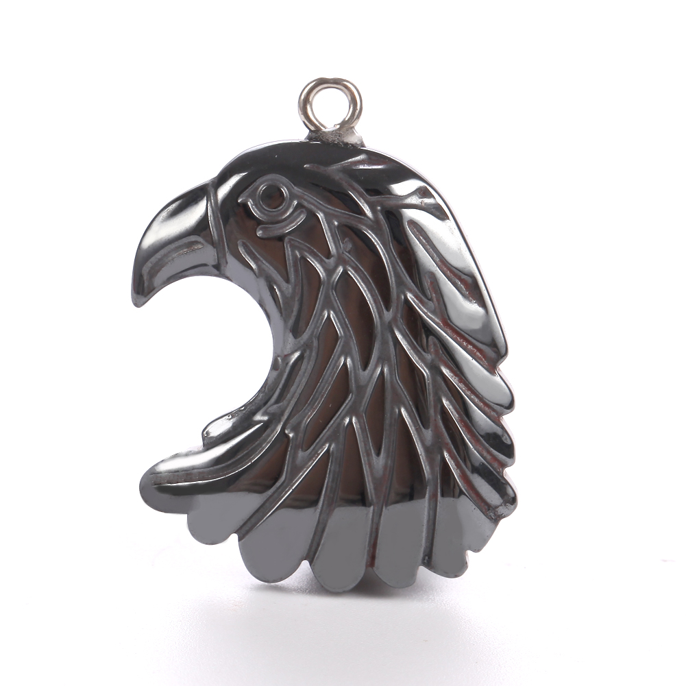 Women'S Eagles Accessories - Natur Adler Hämatit Stein Knochen Anhänger
