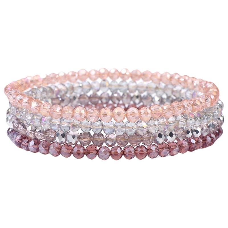 Women'S Accessories For Formal Wear - Verstellbares mehrfarbiges Kristallarmband, modisches Schmuckzubehör für