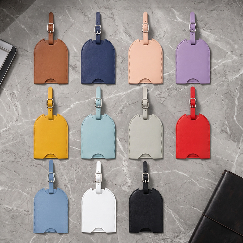 Women Accessories Name - Reisegepäckanhänger für Damen, Koffer-Etikett aus PU-Leder,