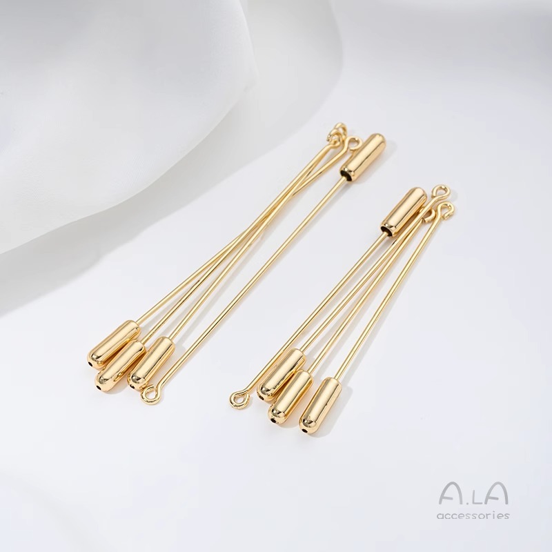 9-Zeichen-Brosche, lange Anste – Brooch Pin Gold Bewertung und Preis