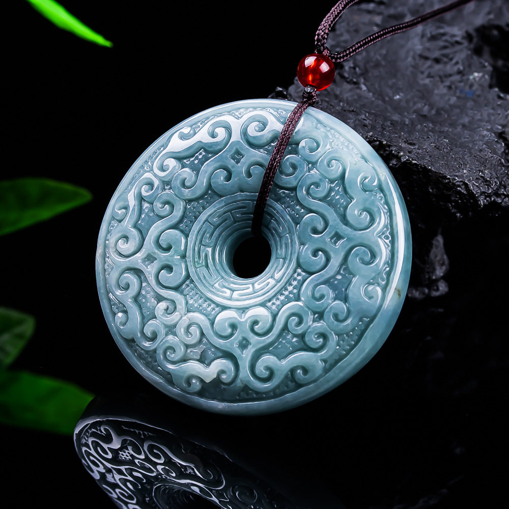 Natürliche burmesische Jadeit- – Women'S Accessories Designer Bewertung und Preis