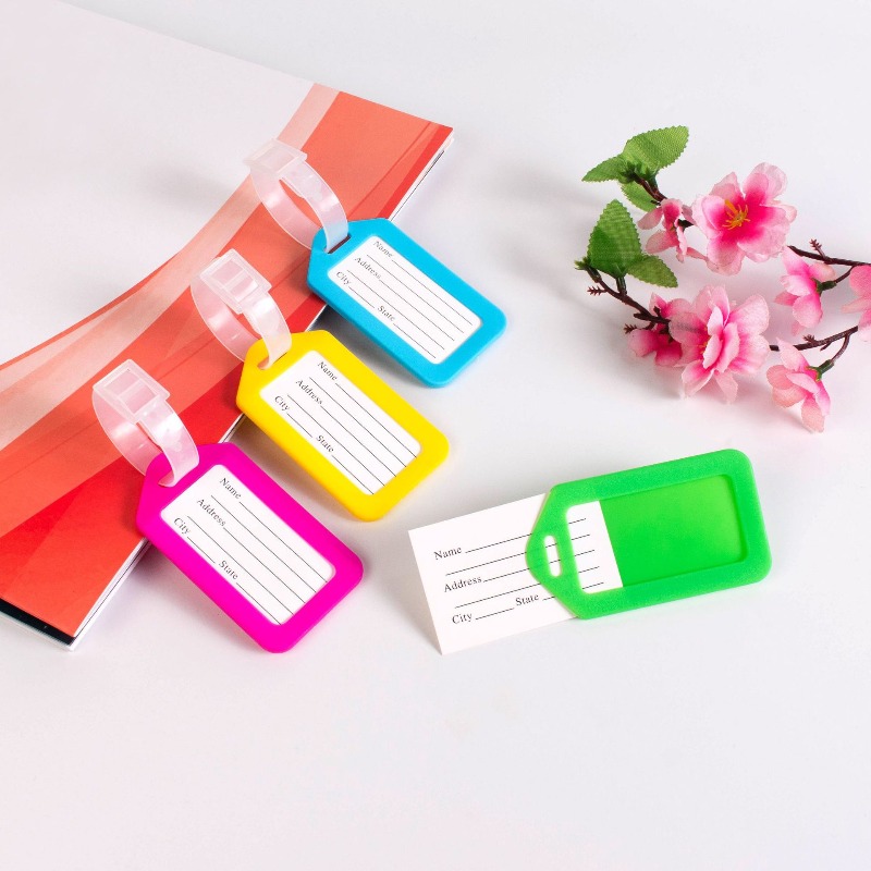 5PCS Gepäck Tag Internat Versa – Women Accessories Name Bewertung und Preis