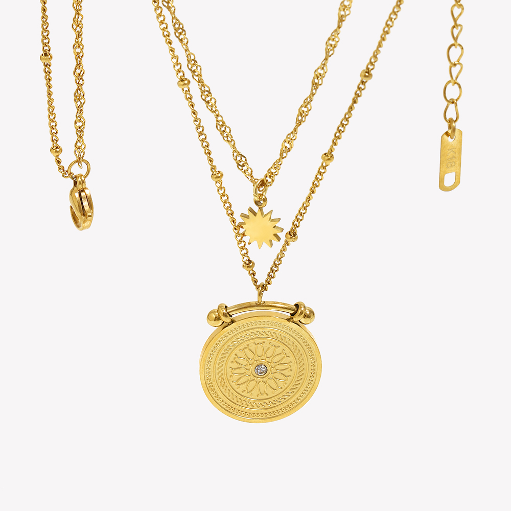 E.B.belle Center of the Univer – Coin Necklace Delicate Bewertung und Preis