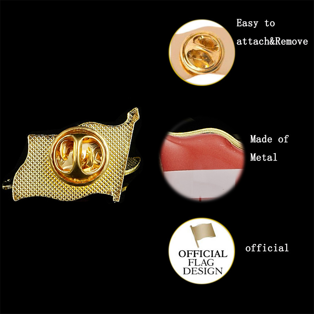 Österreich winkt nationale Epo – Brooch Pin Gold Bewertung und Preis