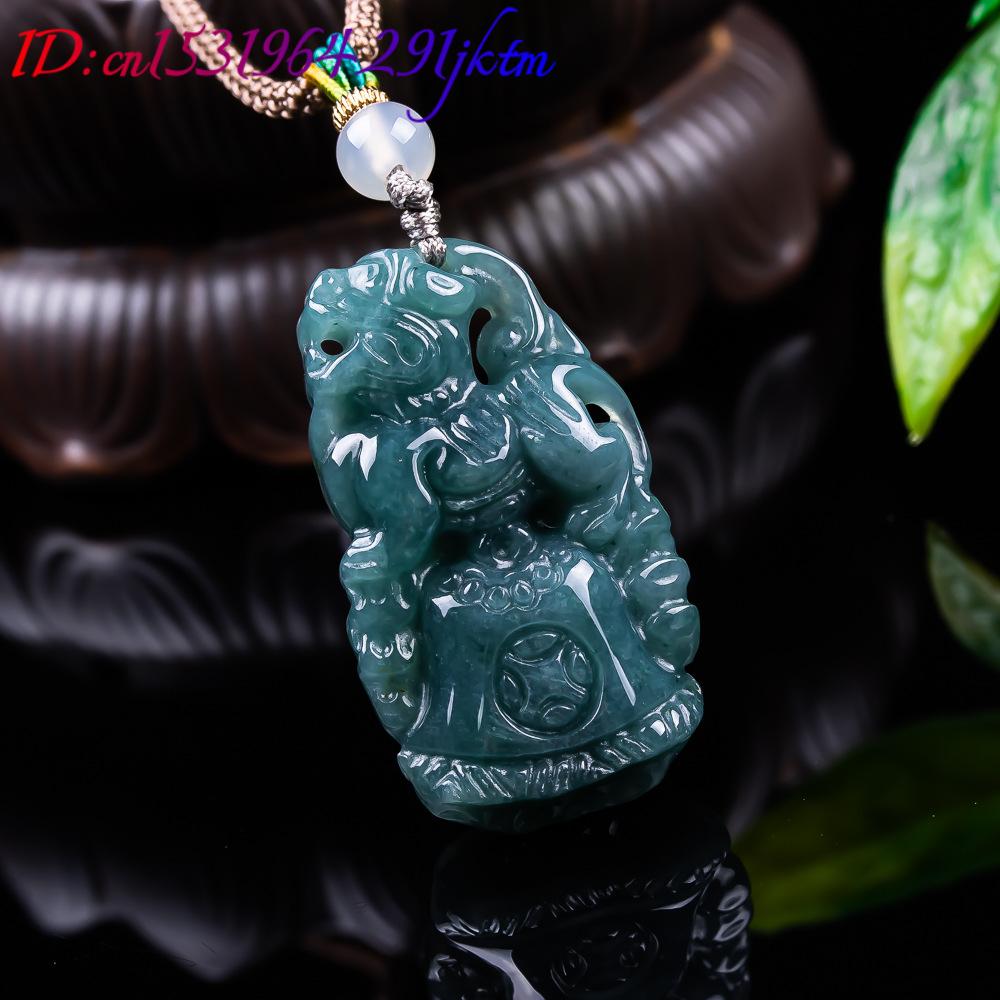 Burmesischer Jadeit Pixiu Anhä – Women'S Accessories Designer Bewertung und Preis