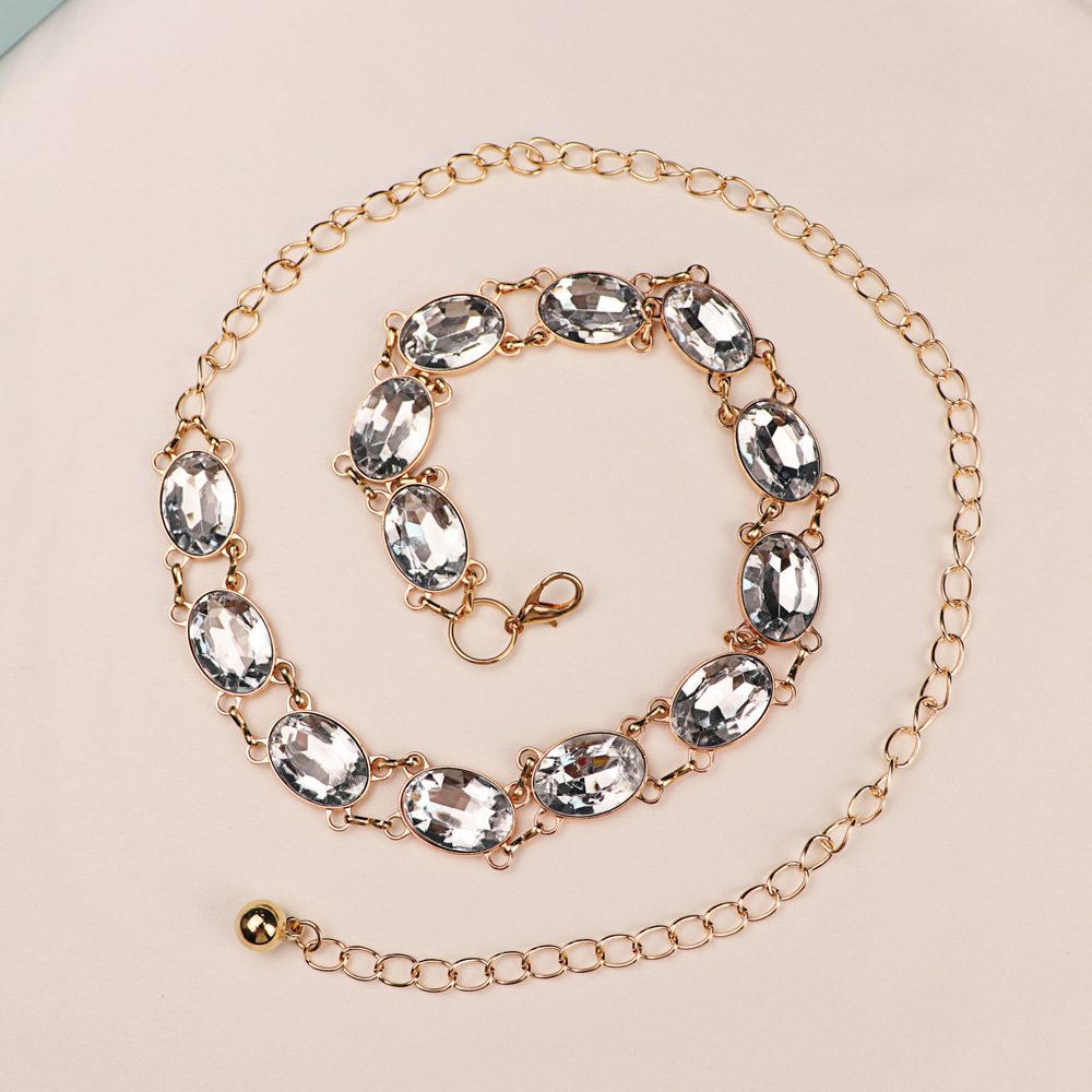 Schicke Strass-Taillenkette fü – Women'S Accessories For Formal Wear Bewertung und Preis