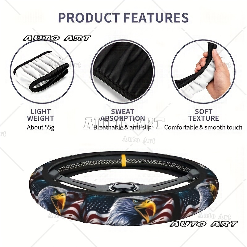 Lenkradbezug mit amerikanische – Women'S Eagles Accessories Bewertung und Preis