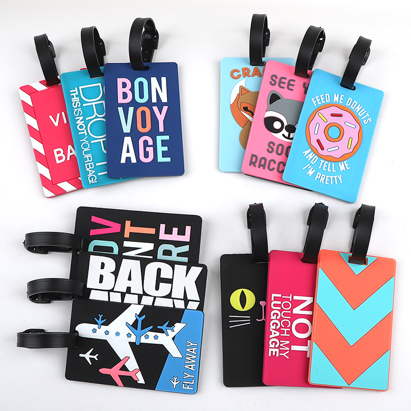 1pc Cartoon Tier PVC Gepäck Ta – Women Accessories Name Bewertung und Preis