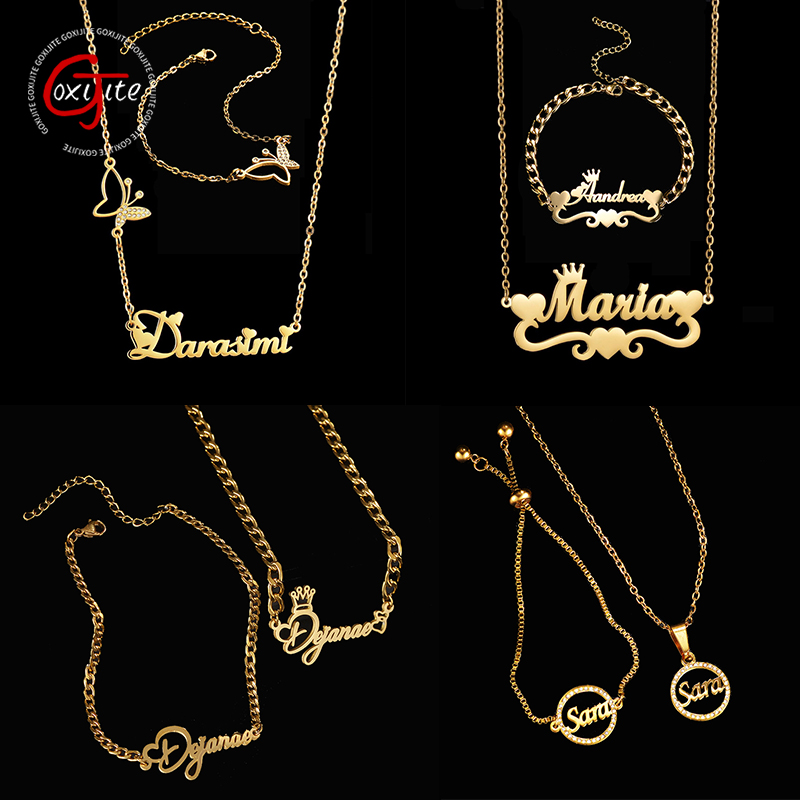 Goxijite Anpassen Name Halsket – Women Accessories Name Bewertung und Preis