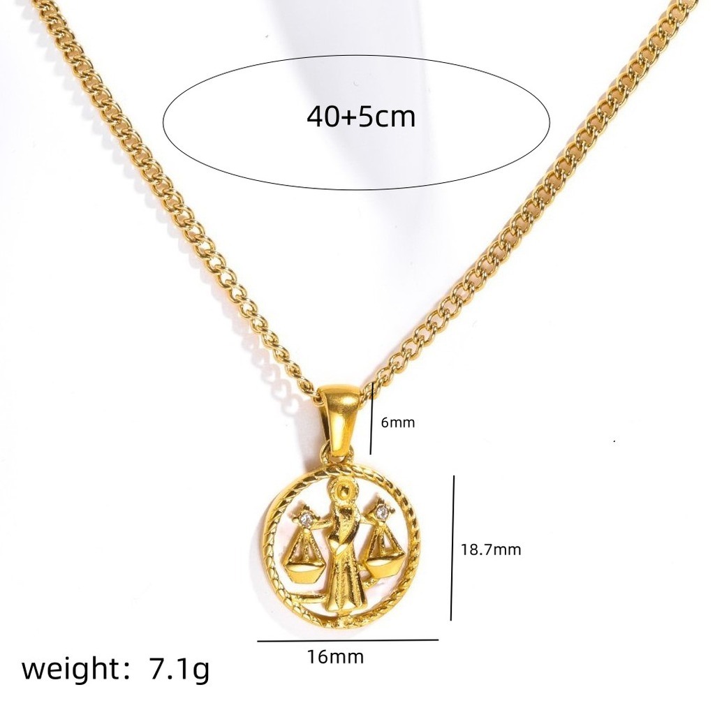 Münzanhänger-Halskette mit Per – Coin Necklace Delicate Bewertung und Preis