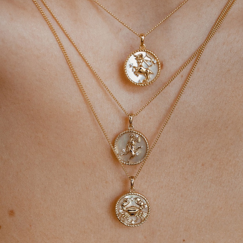 Münzanhänger-Halskette mit Per – Coin Necklace Delicate Bewertung und Preis