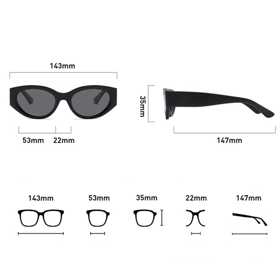 Klassische Cat-Eye-Sonnenbrill – Women'S Accessories Designer Bewertung und Preis