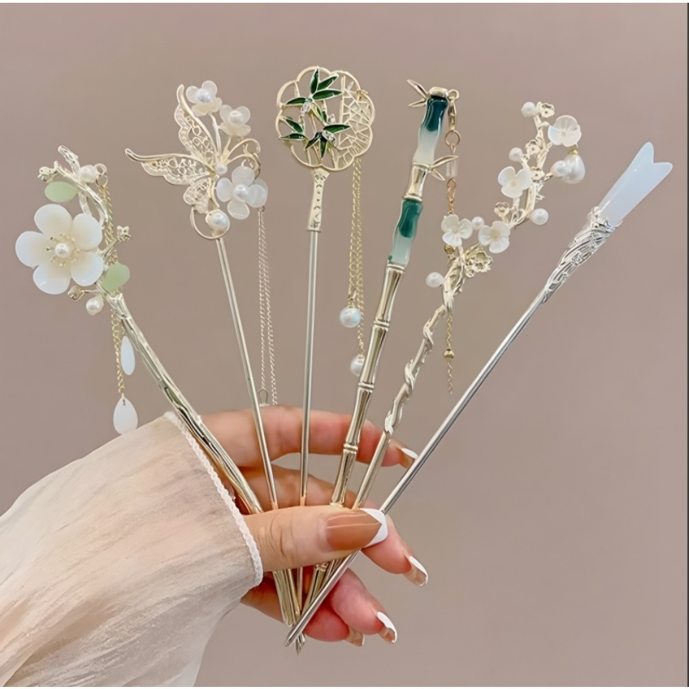 1/6 Stück Eleganter Haarstab i – Women'S Accessories Designer Bewertung und Preis